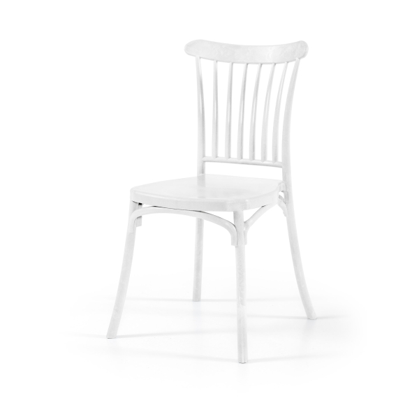 Cadeira HAVANA Branca - polipropileno com fibra de vidro - conjunto com 4 unidades
