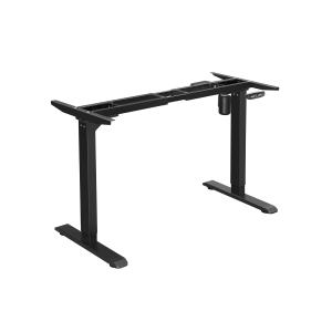 Estrutura de mesa elétrica SONGMICS com ajuste de altura motorizado, comprimento ajustável, aço, preto LSD010B01V1