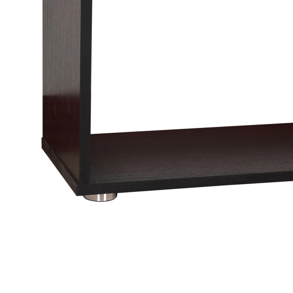 HOMCOM Estante com 6 Prateleiras para Livros em Formato S 80x24x191 cm preto - Image 6