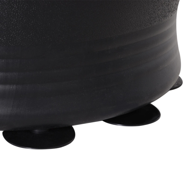 HOMCOM Saco de Boxe de Pé 165cm Sacos de Chão com Suporte para Preencher de Água ou Areia para Adultos e Crianças Preto - Image 9