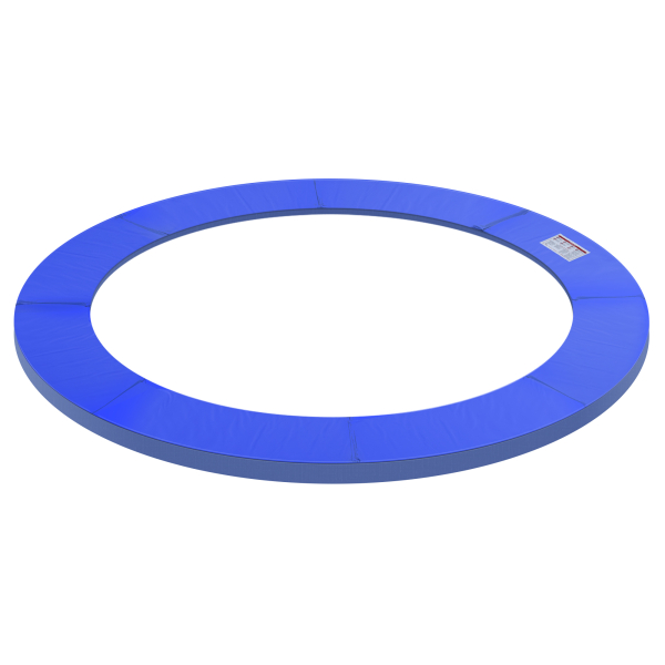 HOMCOM Cobertura de Proteção Ø244 cm de Borda de Trampolim Espuma de Proteção para Trampolim para Exterior Azul