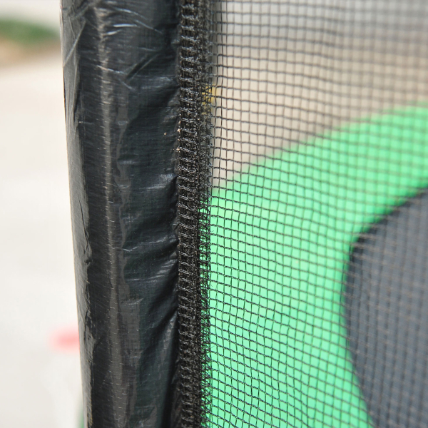 HOMCOM Rede de Segurança para Trampolim Rede de Substituição para Trampolins Ø366x180 cm Preto - Image 7