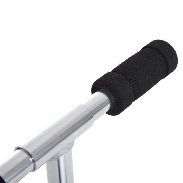 HOMCOM Trotinete para Crianças Scooter Dobrável Guiador Regulável Quadro Alumínio Leve e Estável Carga 100kg Branca - 68x34x60-73,5cm - Image 7