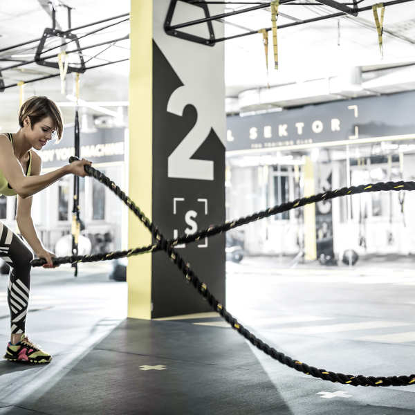 HOMCOM Corda de Batalha Ø38 mm Comprimento 9 m Battle Rope para Exercícios Fitness Crossfit Ultra-Resistente Preto e Amarelo - Image 7