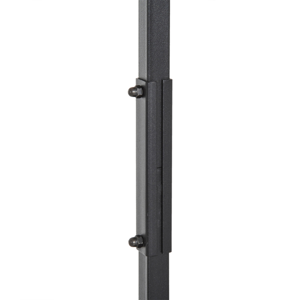 HOMCOM Móvel Cabide de Entrada com Assento Acolchoado e Sapateira Armário de Entrada com Cabides 72,5x35x180cm Preto - Image 9