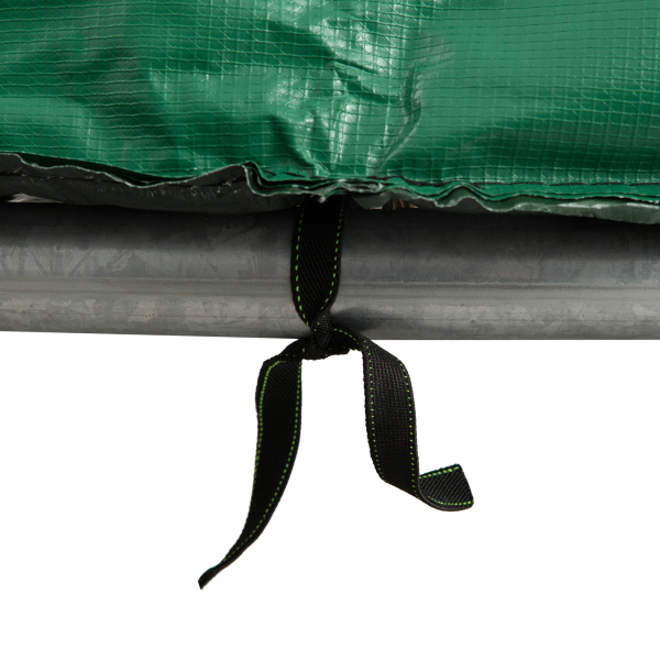 HOMCOM Cobertura de Proteção Ø244 cm de Borda de Trampolim Espuma de Proteção para Trampolim para Exterior Verde - Image 9