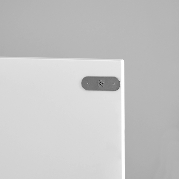 Armário de parede para casa de banho com portas duplas e prateleiras ajustáveis | VASAGLE | 60 x 18 x 60 cm | branco | BBC320W01. - Image 4