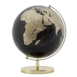 MAPA MUNDO OURO CM Ø 25X34
