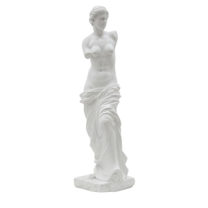 ESCULTURA ESTÁTUA MULHER CM 14X12X49