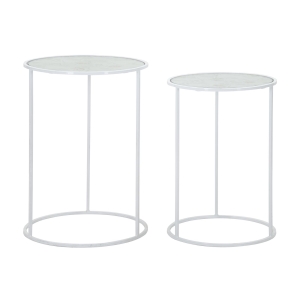 MESAS DE CASAL BRANCO HARTS CM Ø 43X60-38X55
