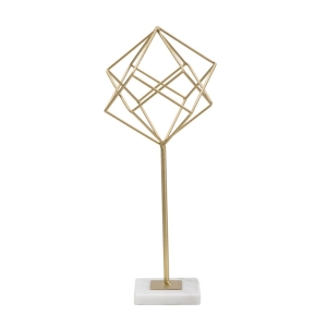 ESCULTURA CUBO 16X18X41,5 CM