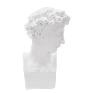 ESCULTURA JOVEM ROMANA CM 20X17.5X30