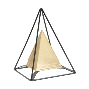 PIRÂMIDE DE OURO C/FERRO CM 15X15X21