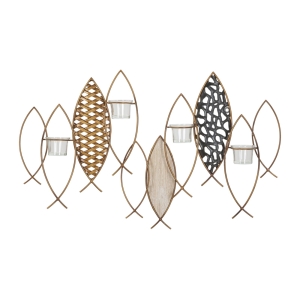 PAREDE PEIXE P/CAND 66X9X40,5 CM