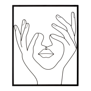 PAINEL DE FERRO SIMPLY FACE 50,5X1,3X61 CM