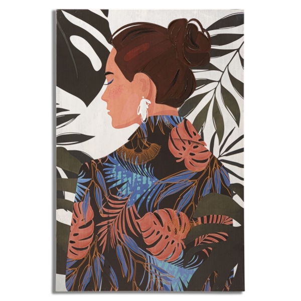 IMPRESSÃO PINTURA SENHORA SELVA -B- 80X2,8x120