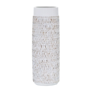 VASO DE RESINA NAIROBI OVAL CM 19X12X50