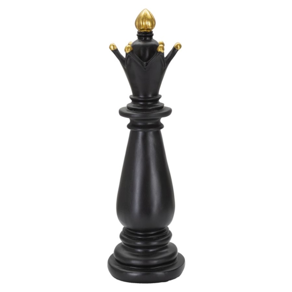 BISPO PRETO E DOURADO Ø 12,5X38,5 CM