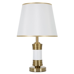 CANDEEIRO DE MESA BRANCO CM Ø 31X52