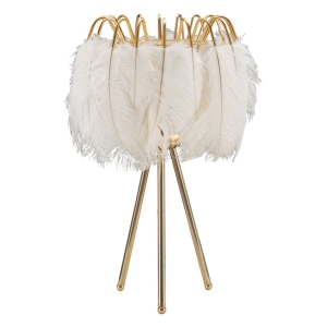 CANDEEIRO DE MESA DE SUPORTE DE PENAS CM Ø 40X60