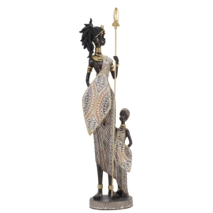MASAI TRIBAL COM/FILHO 11,5X8,5X46 CM
