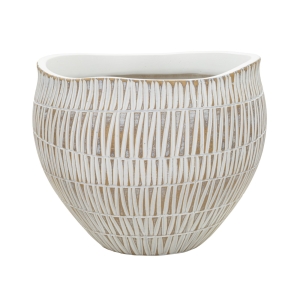 CACHEPOT RESINA STIKY CM Ø 26X20,5