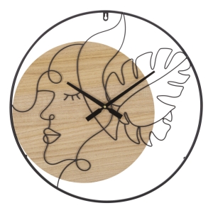 RELÓGIO DE PAREDE ELEGANTE -B- CM Ø 60X2