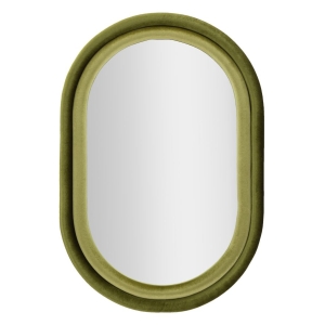 ESPELHO MUTE VELUDO VERDE ANTONY 60X4X90 CM