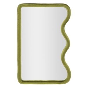 ESPELHO DE PAREDE VELUDO TOD VERDE 60X4X90 CM