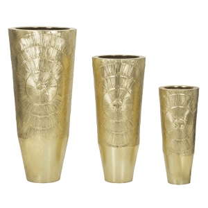 P/VASOS GOLDELY TRIS CM Ø 50,8X114,9-40X92,7-29,8X70,5