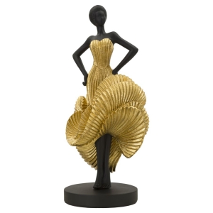 DONNIA FASHION DANÇA OURO CM 16,5X15X36