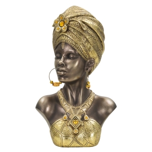 ESCULTURA MUMBASA 23,5X17,5X39,5 CM