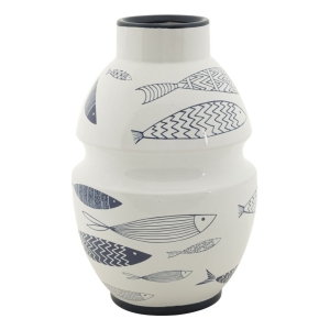 VASO DE CERÂMICA PEIXE CM Ø 21X31