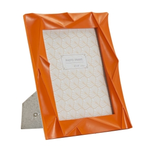 QUADRO LARANJA 20,8X2X26 CM (MEDIDA INTERNA 15X20 CM)