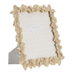 QUADRO BORBOLETA GLOD 27,5X2,6X32,5 CM (MEDIDA INTERNA 20X25 CM)