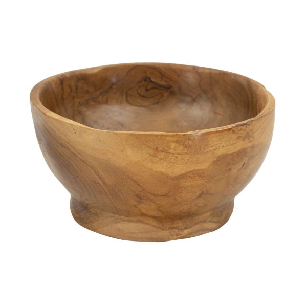 BOLSOS S/BUTOT EM TEAK REC. CM Ø 15X8 (PEÇAS ÚNICAS - NÃO SUBSTITUÍDAS EM SÉRIE)