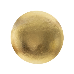 CANDEEIRO DE PAREDE REDONDO DOURADO CM Ø 26X13