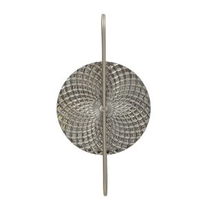 LÂMPADA DE PAREDE PRATA CM 28X15X54