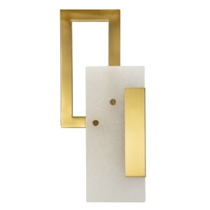 LÂMPADA DE PAREDE CUBO CM 15X8X33