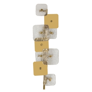 LÂMPADA DE PAREDE VIDRO CM 24X13X76