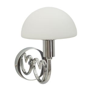 LÂMPADA DE PAREDE LOVY PRATA CM 23X15X22