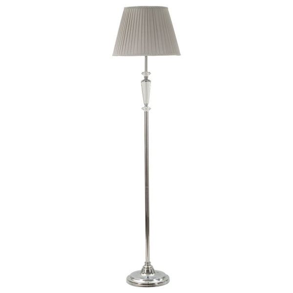 LÂMPADA DE PISO PRATA CM Ø 164X40