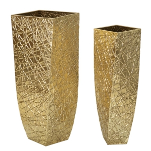 PAR DE VASO P/SQUER CM 34X34X90-25X25X78