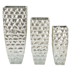 P/POTES TRIS ARGY CM Ø 38,1X90,8-30,5X75,6-24,8X62,2