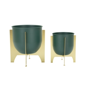 CONJUNTO FOLHA P/VASES GRENT 2 PCS CM Ø 24,5X26-19X21