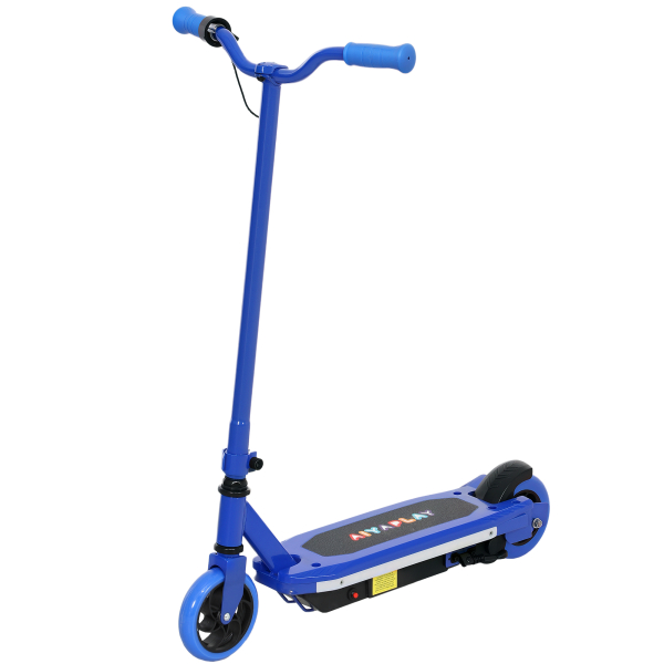AIYAPLAY Trotinete Elétrica para Crianças Máx. 10 km/h Motor 80 W Autonomia Máxima 8 km Trotinete com Luzes LED Travão Traseiro 76x46x93 cm Azul - Image 9