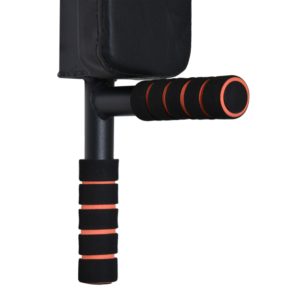 HOMCOM Barra de Elevações de Parede Barra de Pull Up de Aço Multifuncional para Treinos Fitness Treino em Casa Carga Máx.120kg  93x72x48cm Preto - Image 8