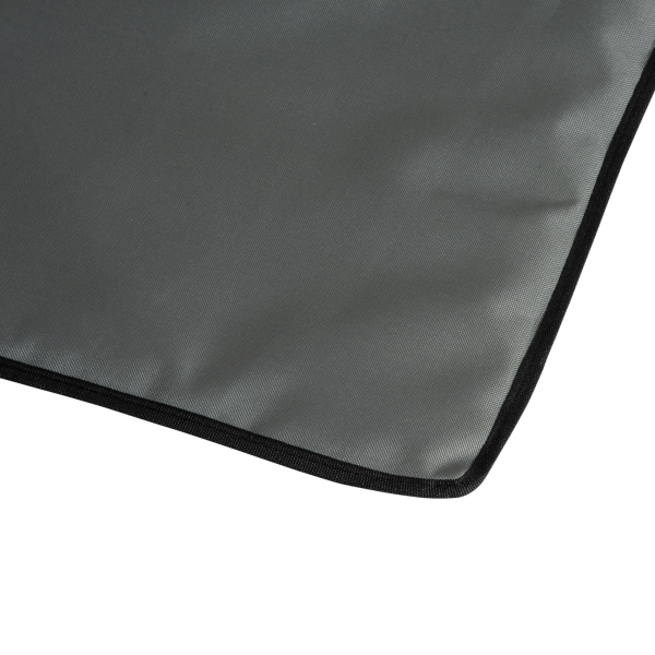 Outsunny Conjunto de 2 Esteiras de Praia Dobráveis 124x53x50cm com Encosto Ajustável e Apoio para a Cabeça Esteira de Praia Tecido Oxford Aço com Bolsa de Transporte Cinza - Image 9