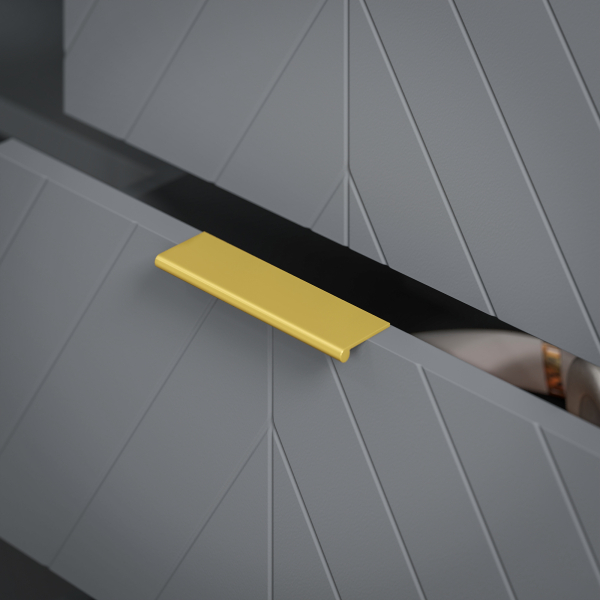 HOMCOM Aparador Auxiliar Armário de Armazenamento com 3 Gavetas e 2 Armários com Prateleira Ajustável 120x40x76 cm Cinza - Image 8