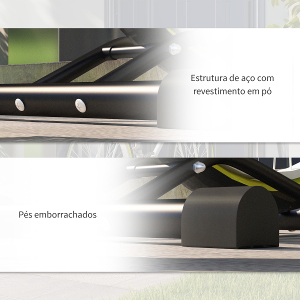 SPORTNOW Estacionamento de Bicicletas Vertical e Horizontal com Ganchos Ajustáveis para Bicicletas de 6 a 28 Polegadas e 700 C - Image 7